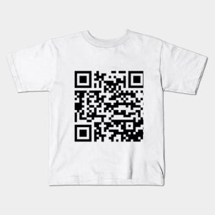 QR marry me Kids T-Shirt